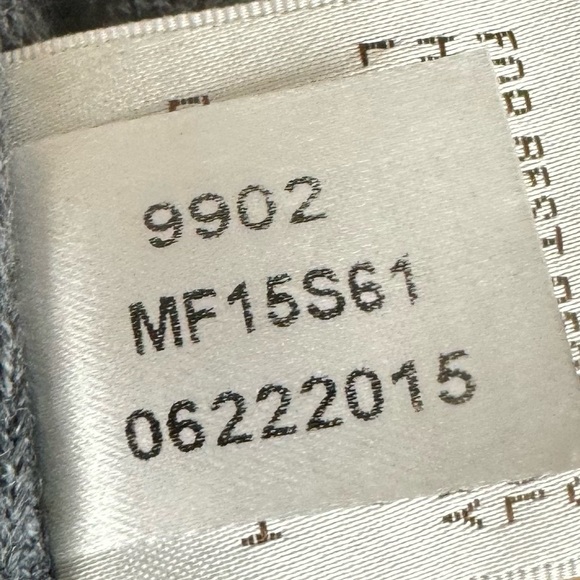 Peter Millar Gray Extra Fine Merino Wool Ribbed Long Sleeve Turtleneck Sweater - Picture 9 of 10